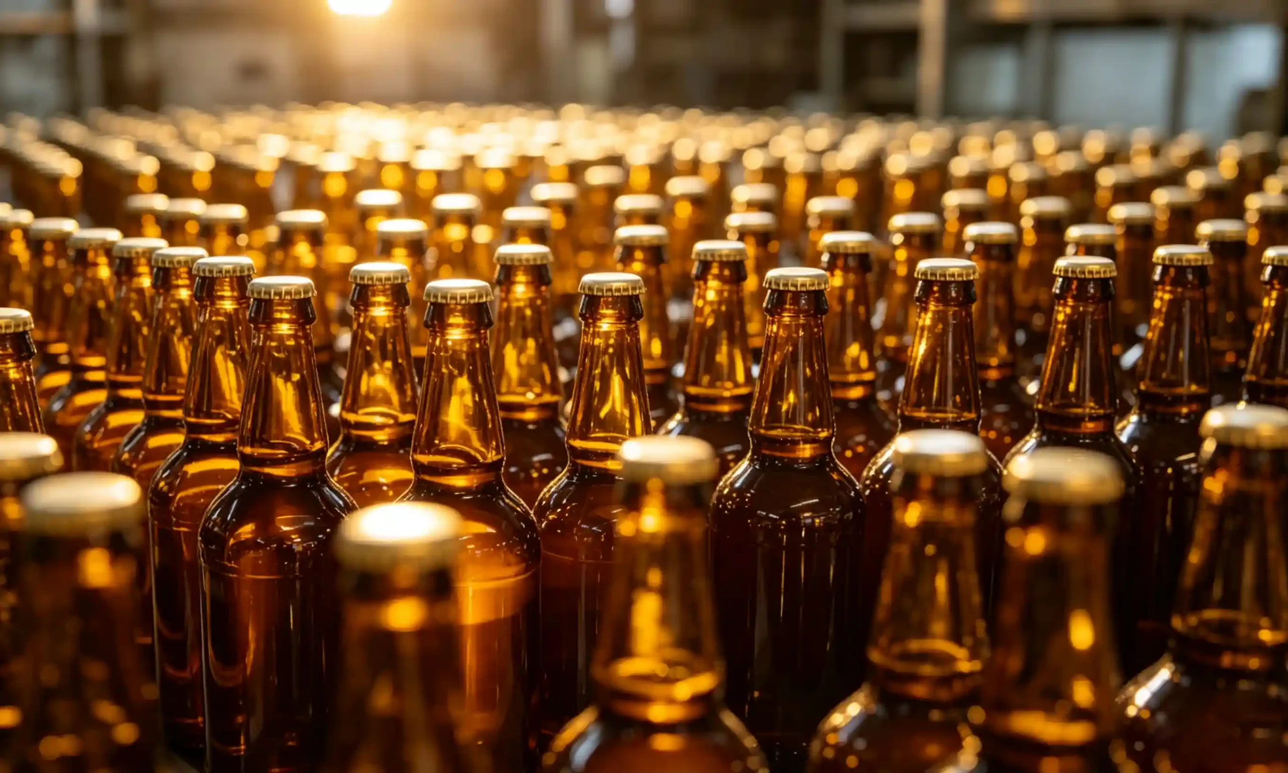Oil-free screw compressor for food and beverage applications — PET bottle blowing, filling and packaging